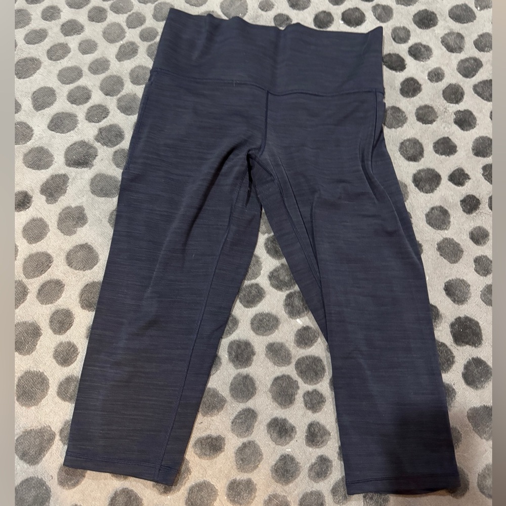 Athleta Dark Gray Capri Leggings